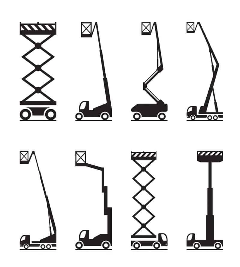 aerial-platforms-types видове вишки